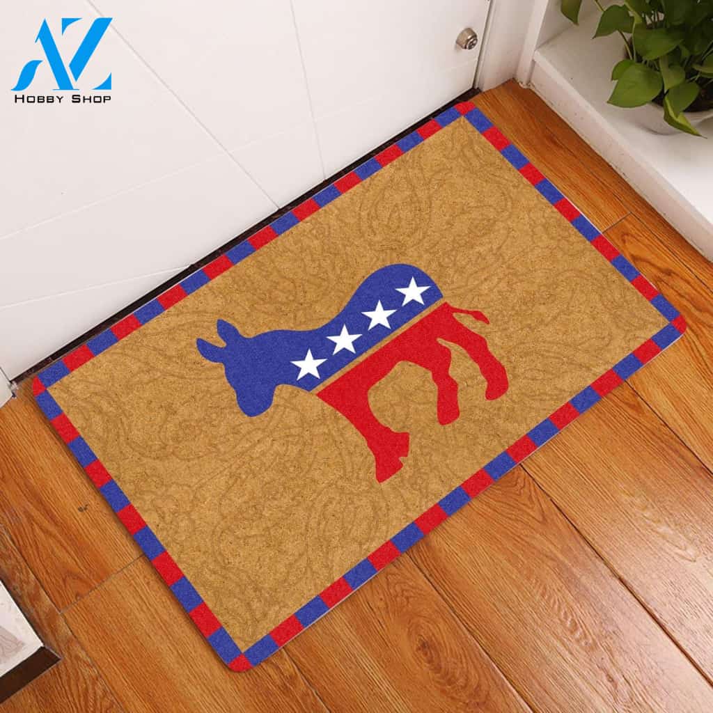 Donkey Side Doormat Indoor And Outdoor Doormat Welcome Mat Housewarming Gift Home Decor Funny Doormat Gift Idea