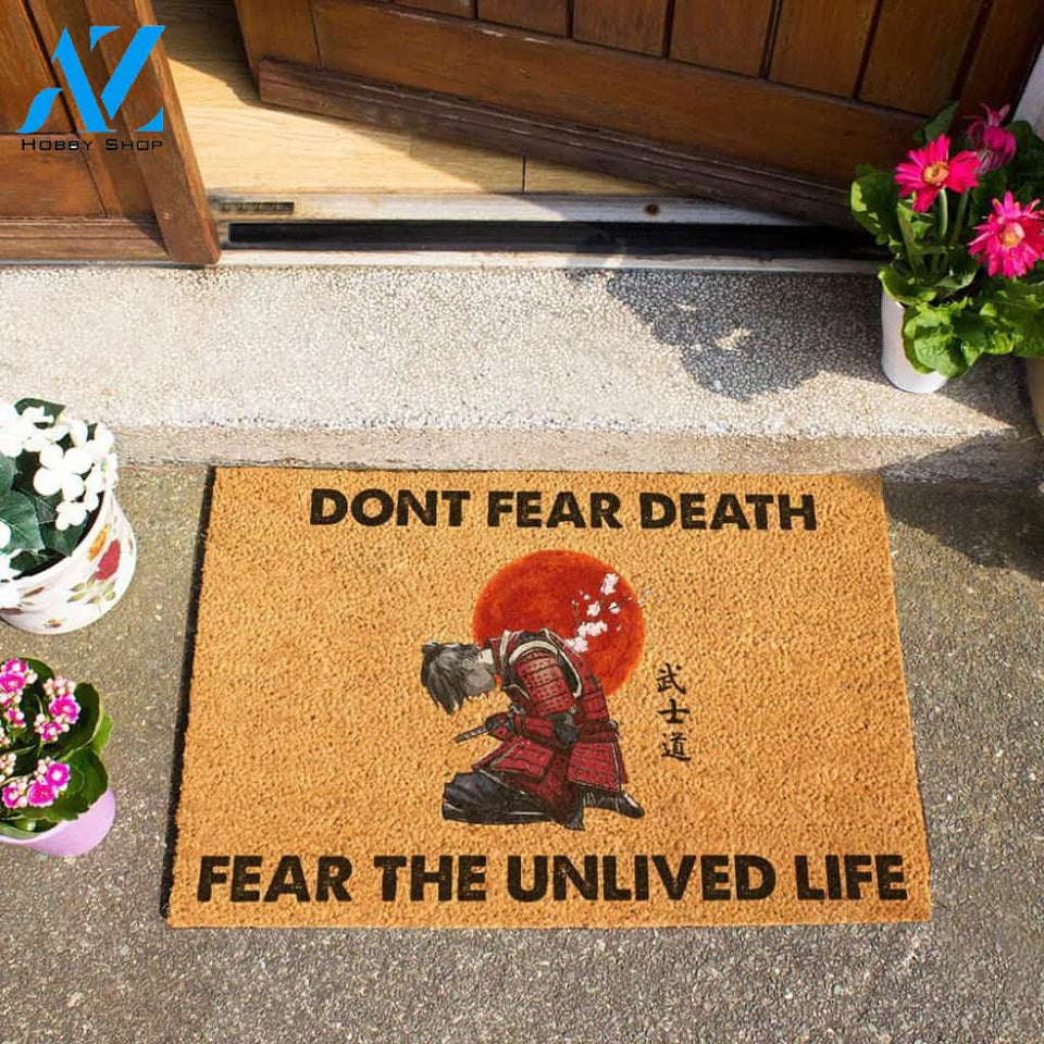 Don't Fear Death Doormat | Welcome Mat | House Warming Gift