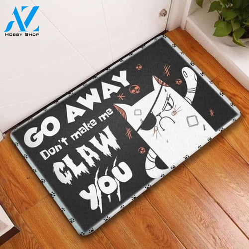 Don't Make Me Glam You Go Away!!! Indoor And Outdoor Doormat Warm House Gift Welcome Mat Gift For Guitar Lovers Birthday Gift