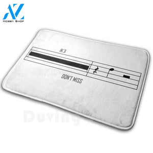 Don't Miss "Percussion Humor" Doormat