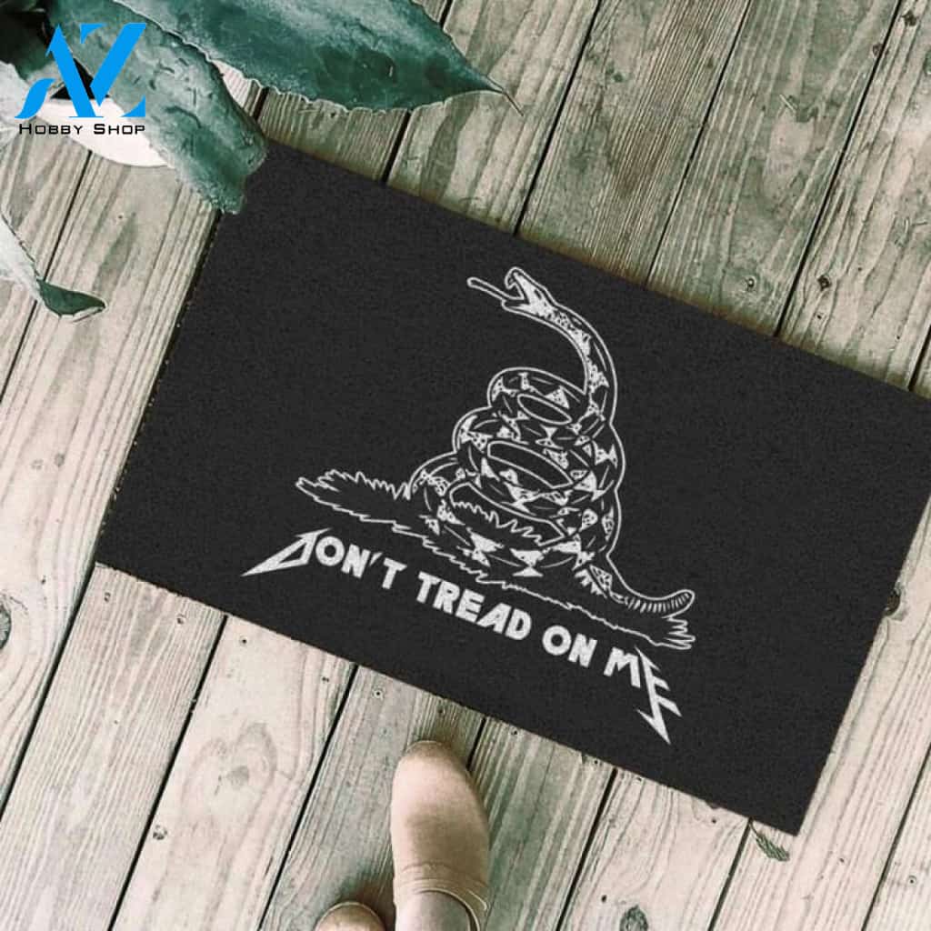 Don't tread on me Snake Doormat | Welcome Mat | House Warming Gift