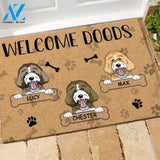 Doodle Custom Doormat Welcome Doods Personalized Gift | WELCOME MAT | HOUSE WARMING GIFT