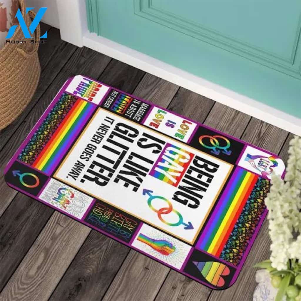 Cld190735 Door Mat, Door Mat, New Home Gift, Housewarming Gift, Indoor/Outdoor Mat, Super Absorbent, Non Slip