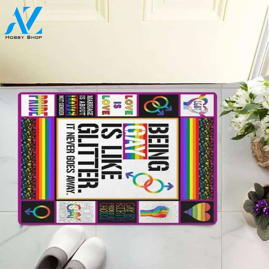 Cld190735 Door Mat, Door Mat, New Home Gift, Housewarming Gift, Indoor/Outdoor Mat, Super Absorbent, Non Slip
