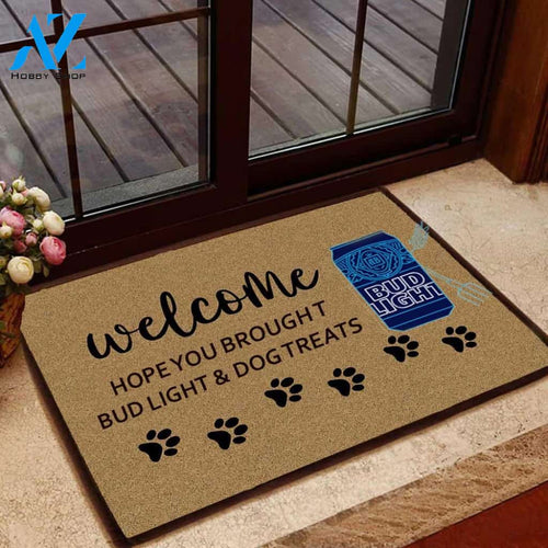 Doormat_Bud light | Welcome Mat | House Warming Gift