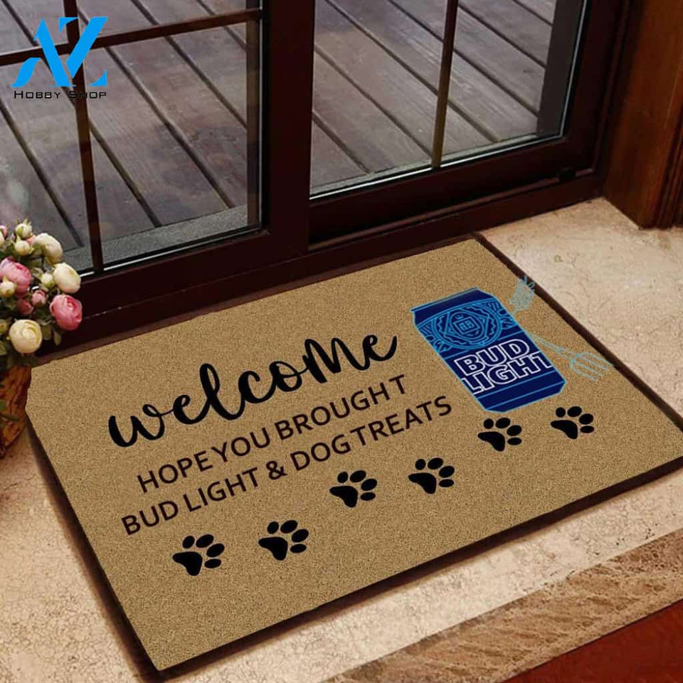 Doormat_Bud light | Welcome Mat | House Warming Gift