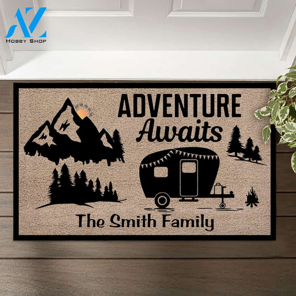 Doormat Camping - Adventure Awaits M0402 - TRHN
