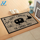 Doormat Camping - Happy Campers - Last Name Vr2 - M0402 - TRHN