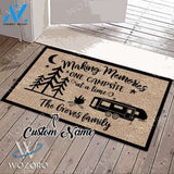 Wozoro Doormat Camping Personalized Making Memories One Campsite At A Time