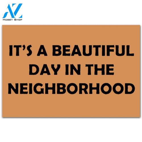 Doormat New Home Closing Housewarming Gift It's A Beautiful Day Doormat Welcome Mat House Warming Gift Home Decor Funny Doormat Gift Idea
