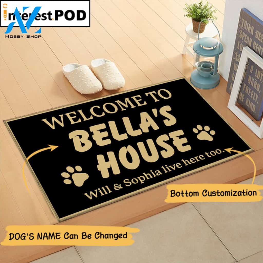 Doormat - Welcome To Dog's House M0402 TRHN