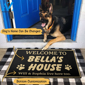 Doormat - Welcome To Dog's House M0402 TRHN