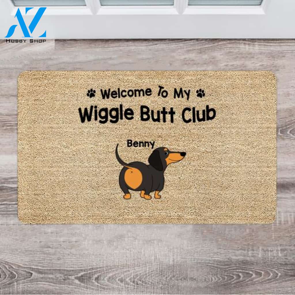 Personalized Doormat With Dogs - Great Gifts For Dog Lovers - Up To 6 Dogs