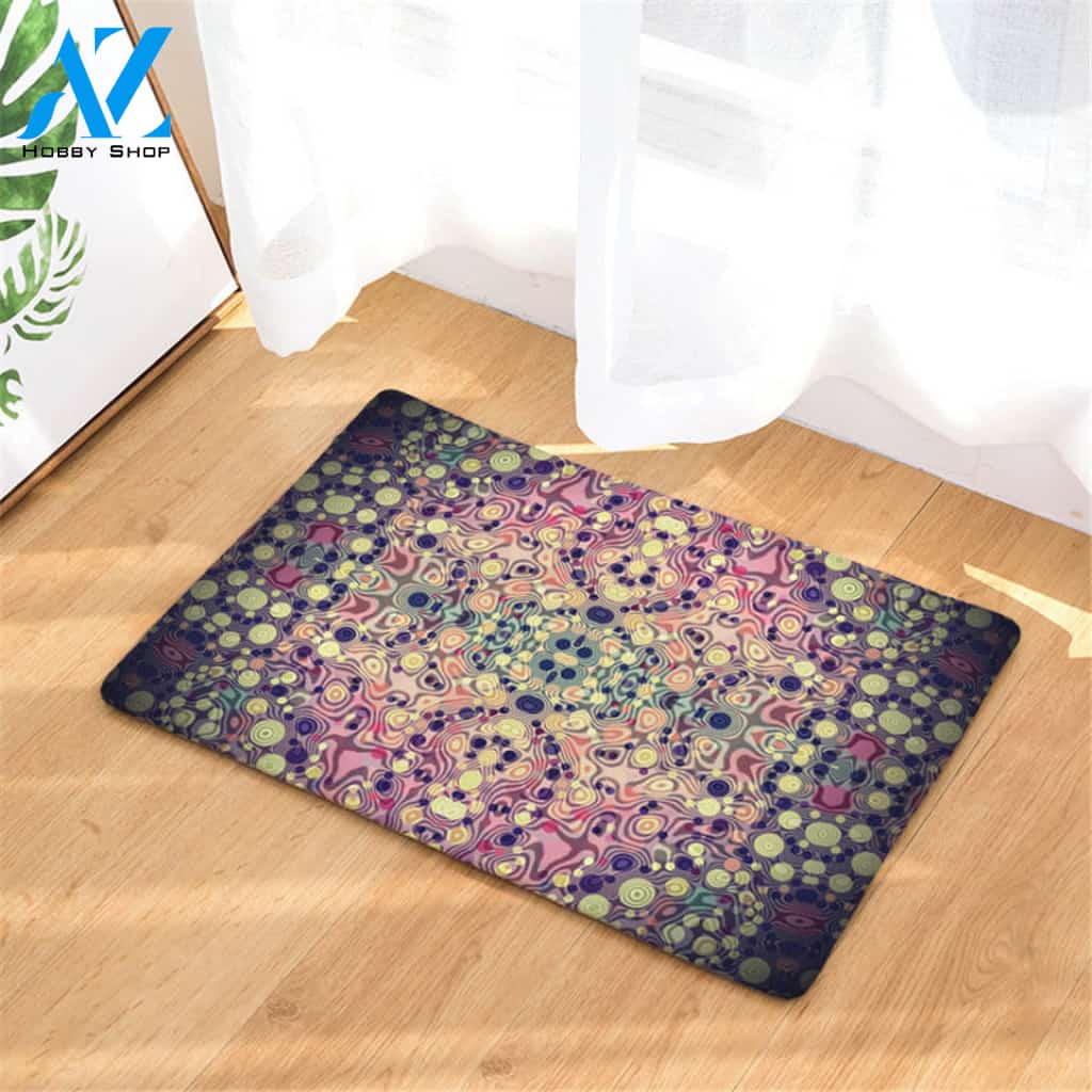 Dotted Decoration Door Mat