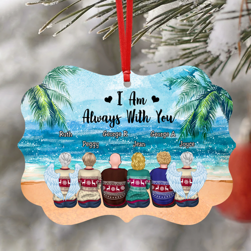 I Am Always With You Personalized Christmas Ornament