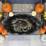 SNAKES ILLUSION DOORMAT