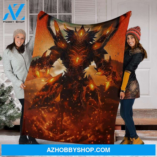 Dragon 1 Fleece Blanket