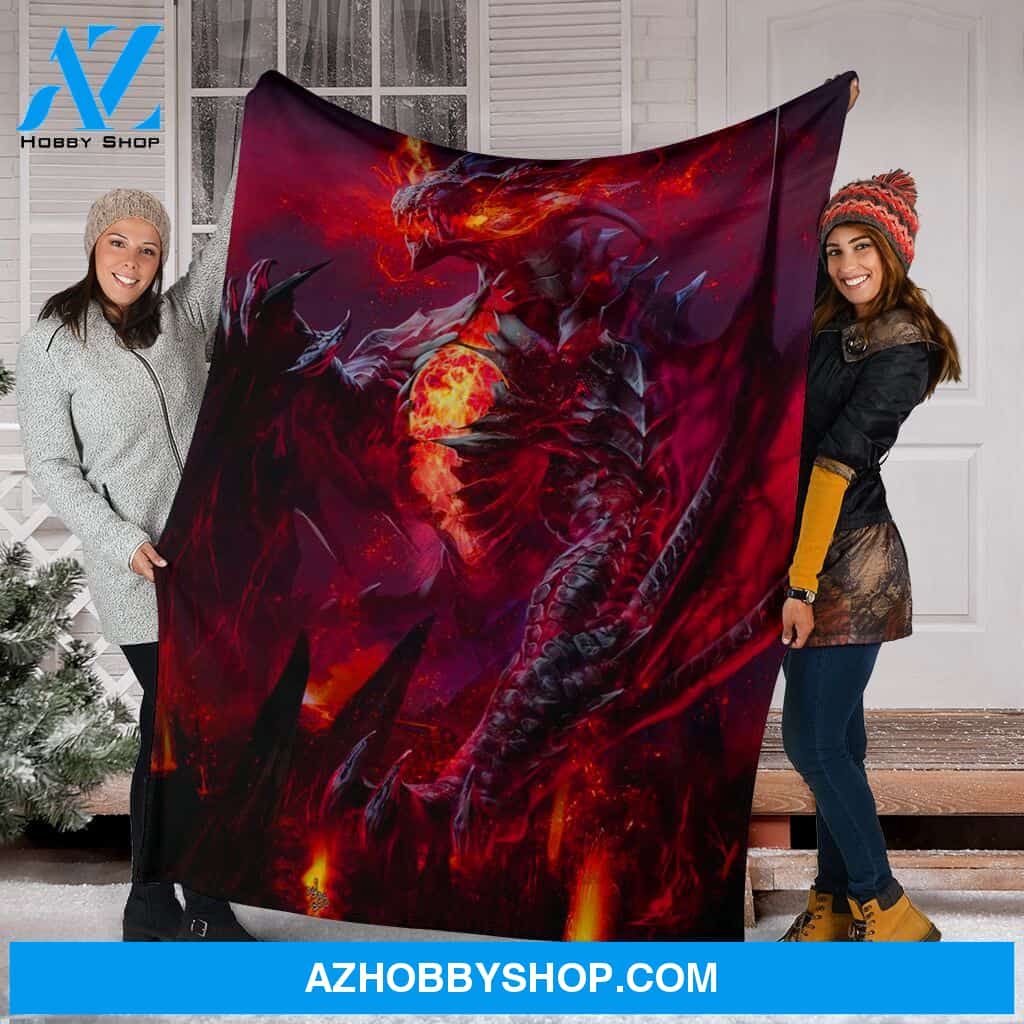 Dragon 3 Fleece Blanket