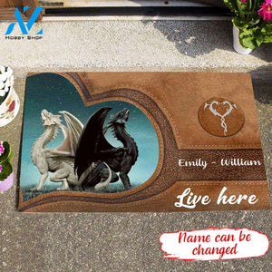 Dragon Doormat Full Printing ntk-ddd008 | Welcome Mat | House Warming Gift