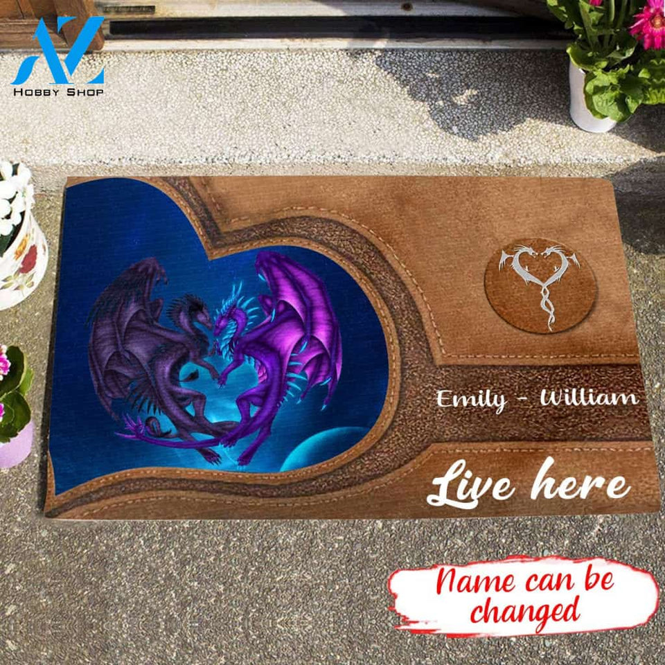 Dragon Doormat Full Printing ntk-ddd010 | Welcome Mat | House Warming Gift