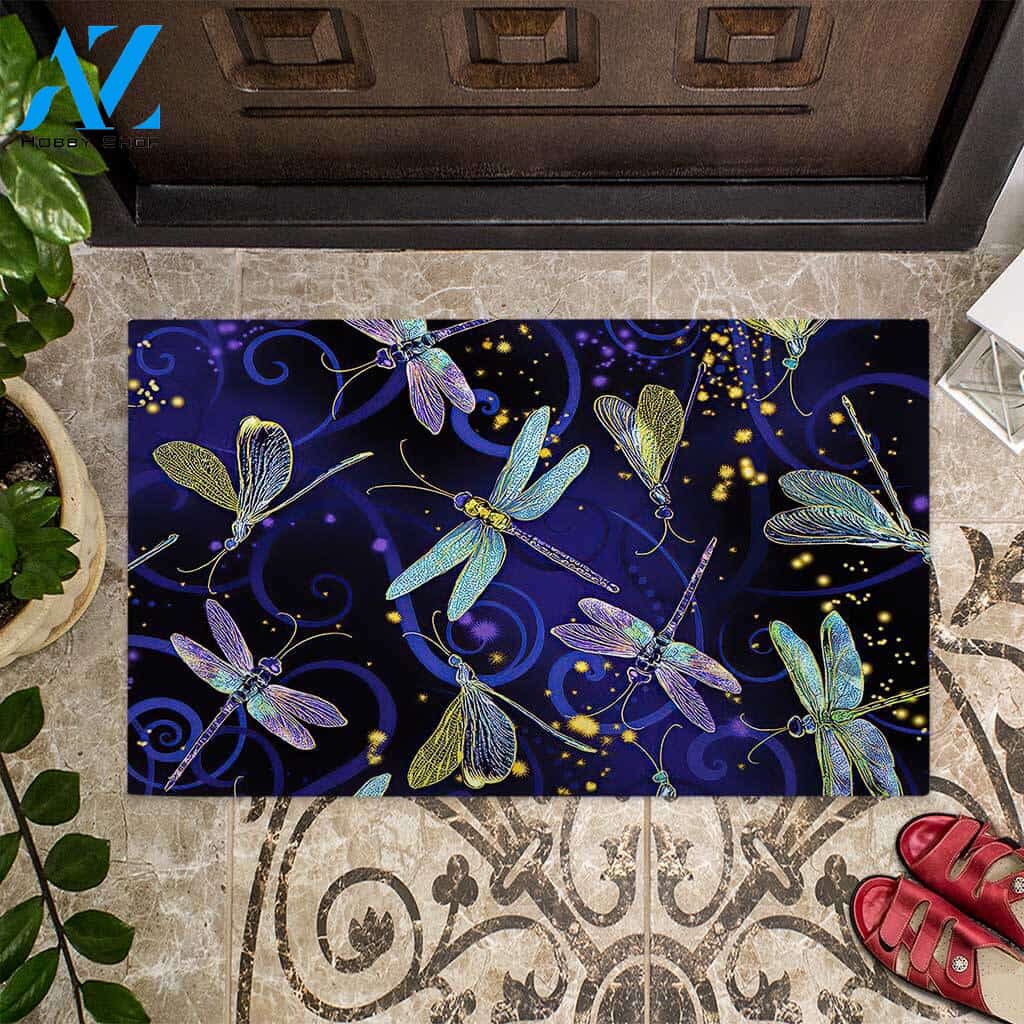 Dragonflies Doormat