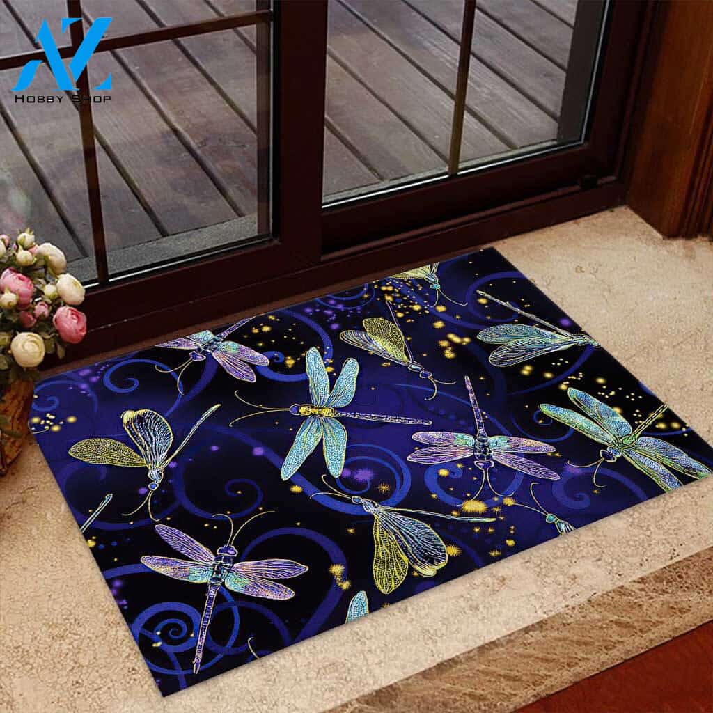 Dragonflies Doormat
