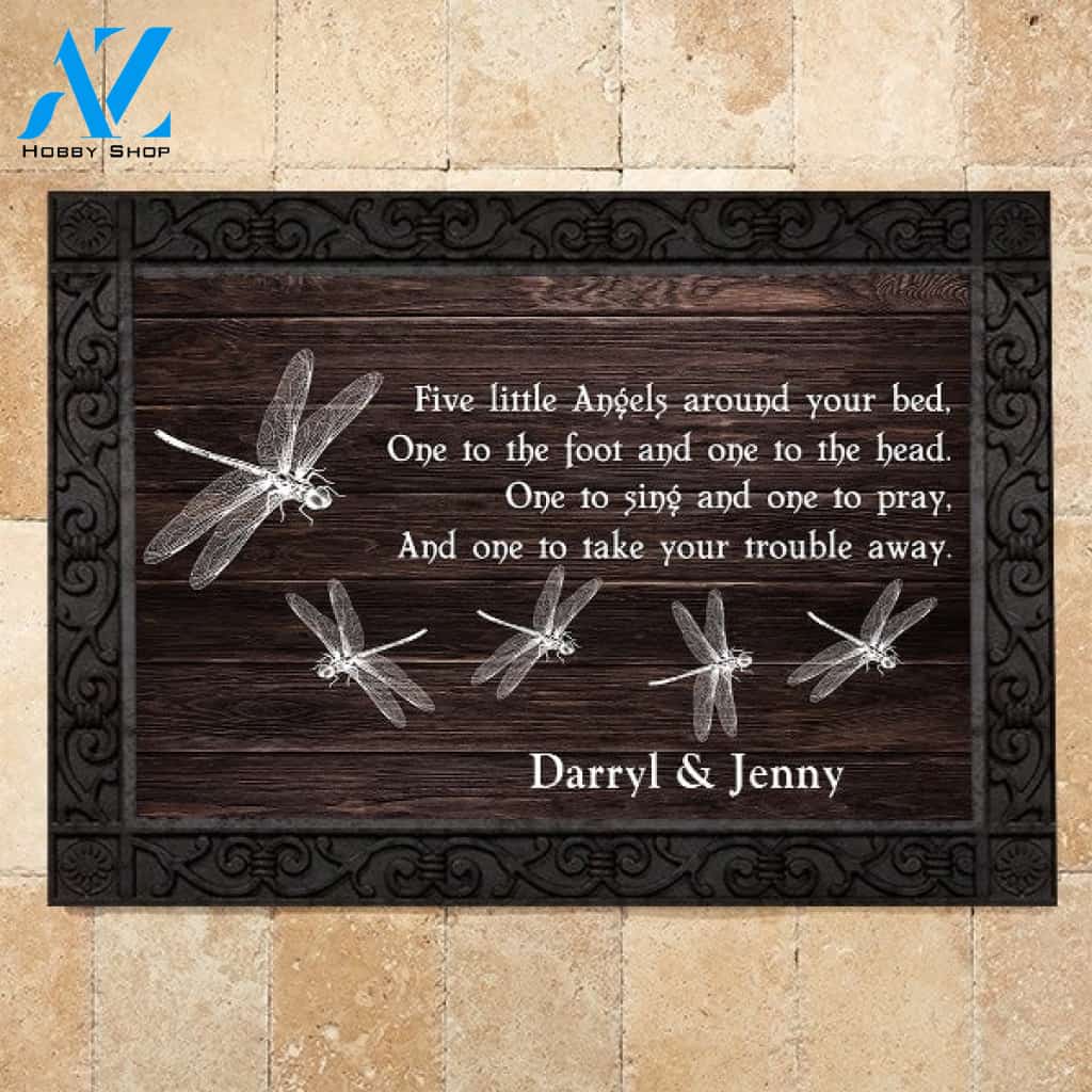 Dragonfly 1 DM2 Custom Doormat All Over Printed (6228)
