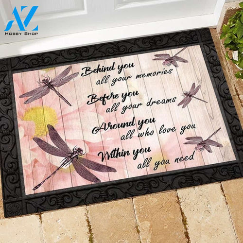 Dragonfly 3 Doormat All Over Printed (6228)