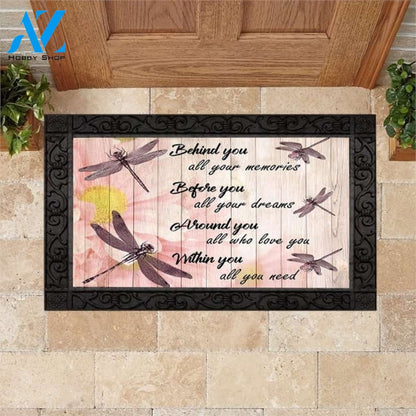 Dragonfly 3 Doormat All Over Printed (6228)