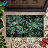 Dragonfly Aesthetic Nature Doormat | Welcome Mat | House Warming Gift