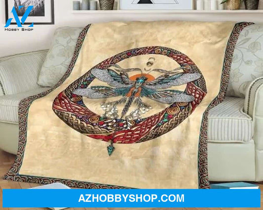 Dragonfly blanket