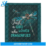 Dragonfly Blanket, just a girl who loves dragonflies