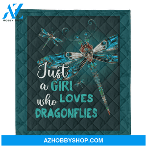 Dragonfly Blanket, just a girl who loves dragonflies