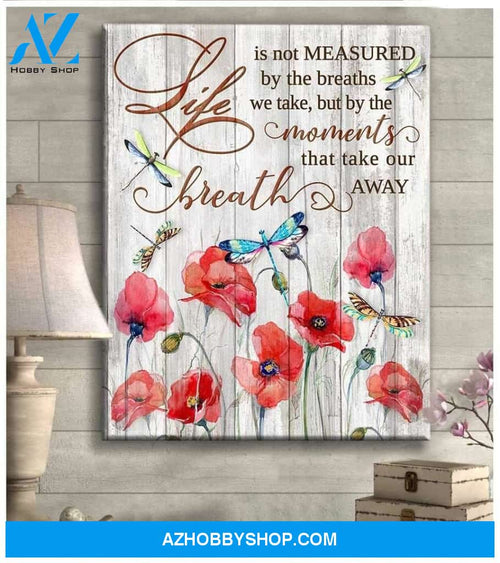 Dragonfly Breath Away Wall Art Canvas Prints