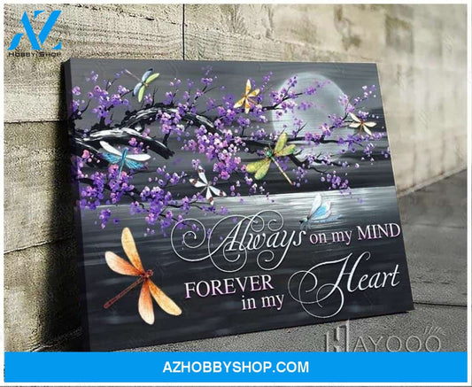 Dragonfly - Canvas - Always On My Mind