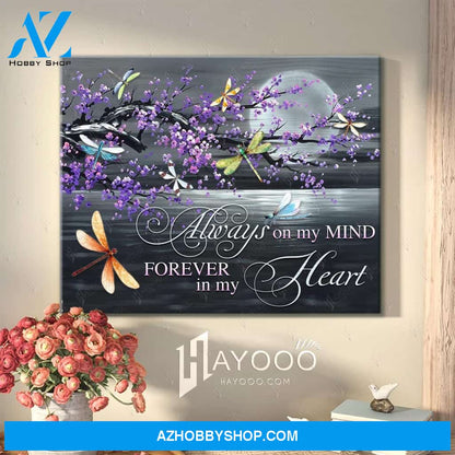 Dragonfly - Canvas - Always On My Mind