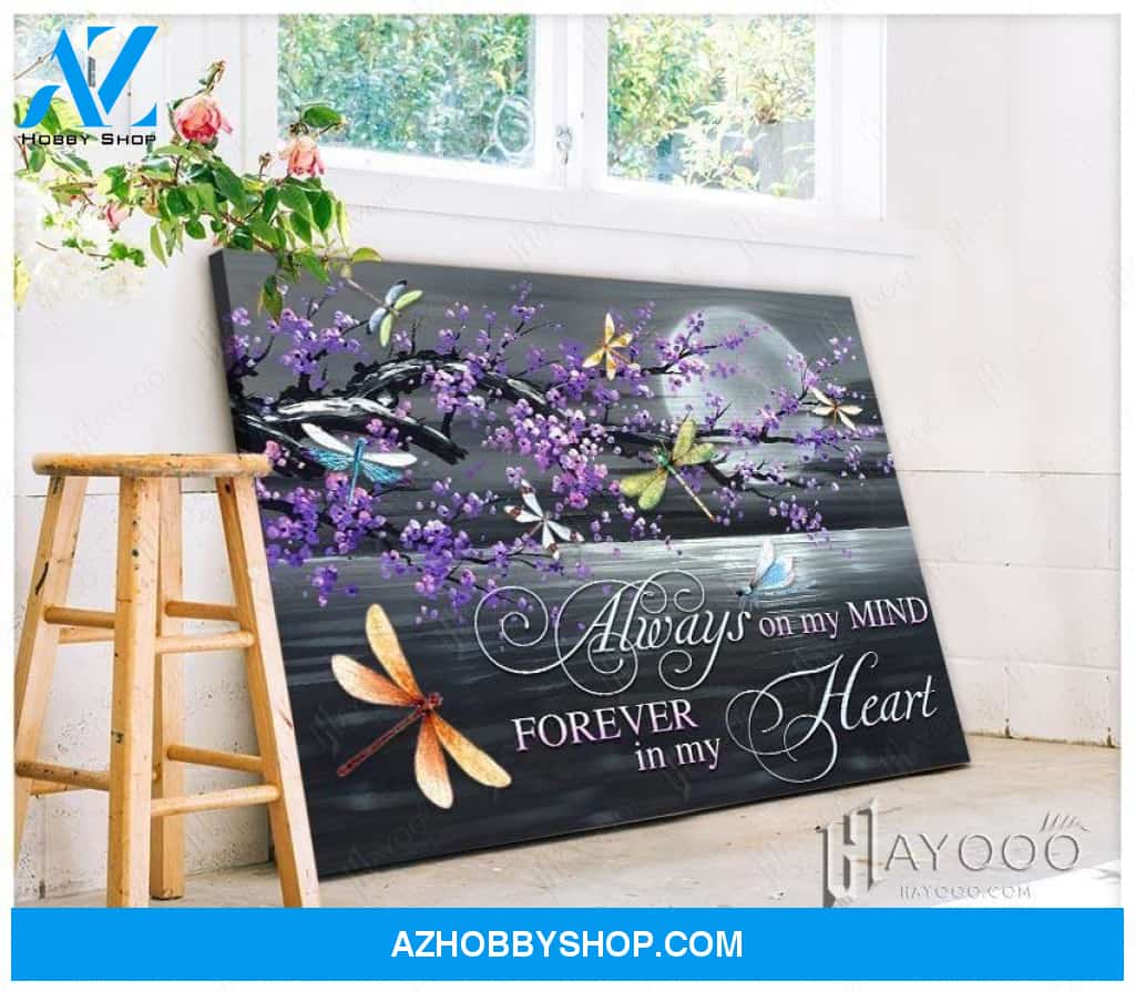 Dragonfly - Canvas - Always On My Mind