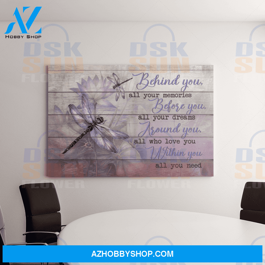 Dragonfly - Canvas Behind You