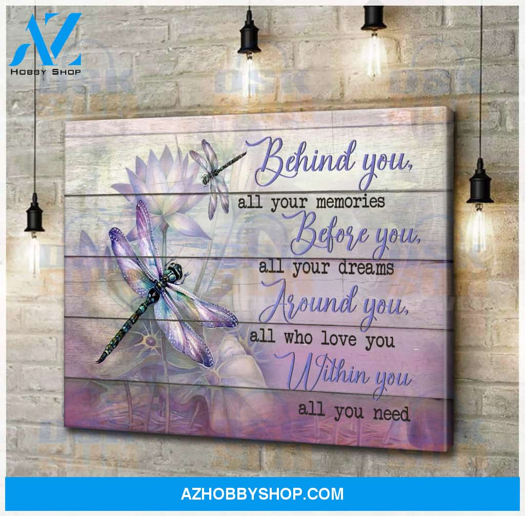 Dragonfly - Canvas Behind You