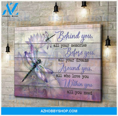 Dragonfly - Canvas Behind You
