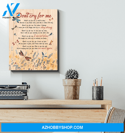 Dragonfly - Canvas - Don'T Cry For Me