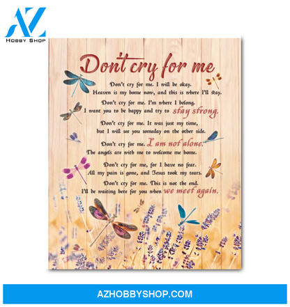 Dragonfly - Canvas - Don'T Cry For Me