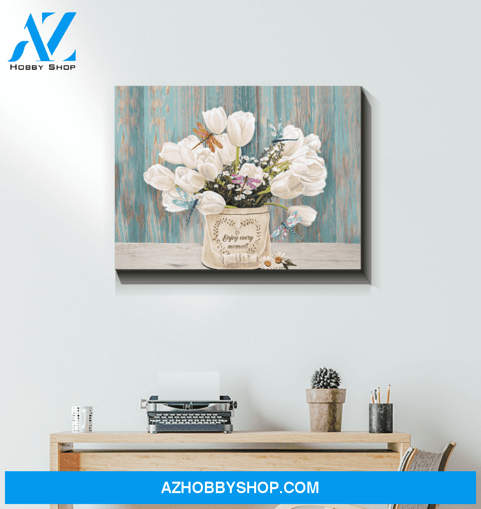 Dragonfly - Canvas - Enjoy Every Moment