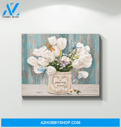 Dragonfly - Canvas - Enjoy Every Moment