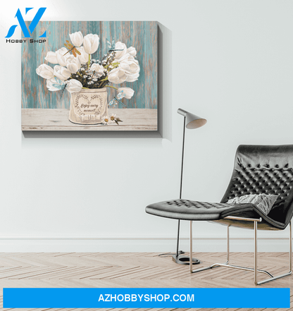 Dragonfly - Canvas - Enjoy Every Moment