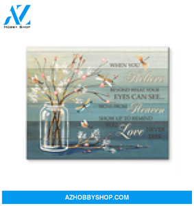 Dragonfly Canvas - Hanging Art For Living Room