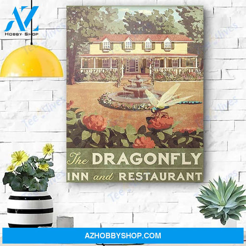 Dragonfly Canvas Print Wall Art - Matte Canvas