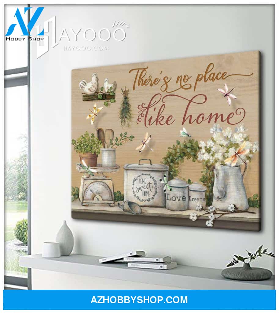 Dragonfly - Canvas - There Is No Place Like Home
