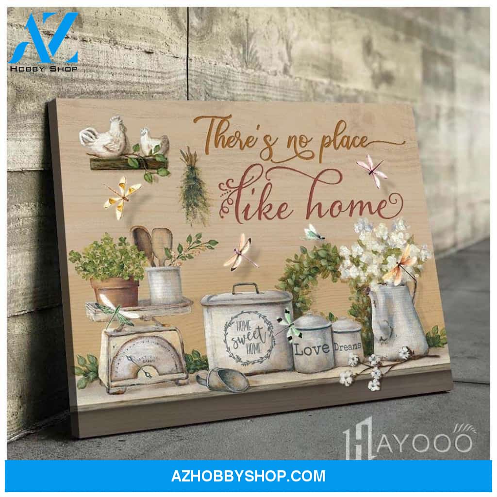 Dragonfly - Canvas - There Is No Place Like Home