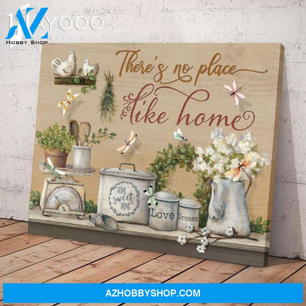 Dragonfly - Canvas - There Is No Place Like Home